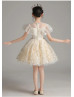 Beaded Lace Tulle Adorable Flower Girl Dress
